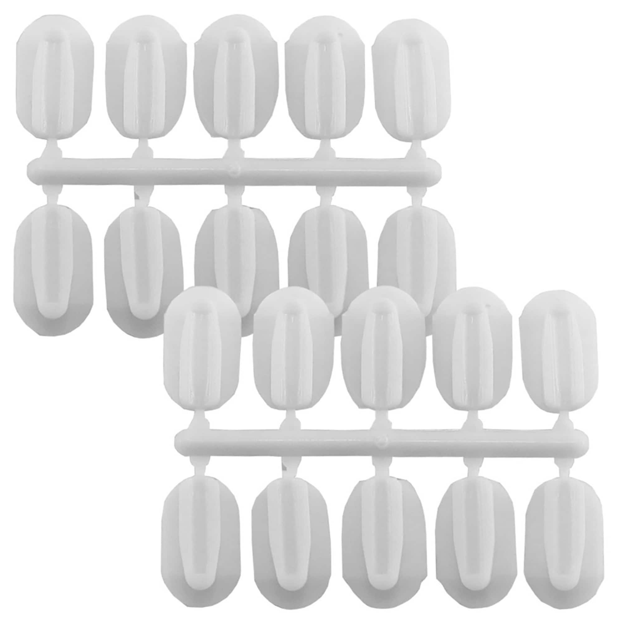 StikkiCLIPS™ White, 6 Packs of 120